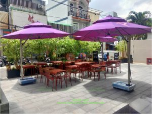 BÁO GIÁ DÙ CHE NẮNG NGOÀI TRỜI MỚI NHẤT CHO QUÁN CAFE, NHÀ HÀNG, RESORT